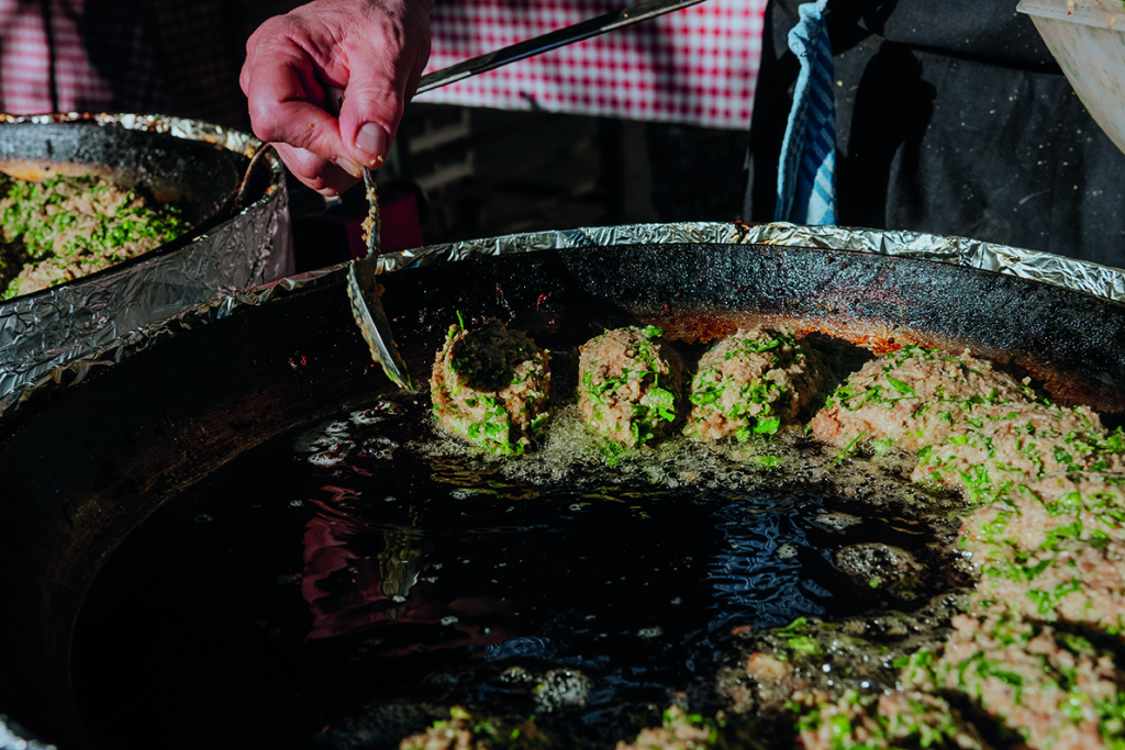 Des farçous à déguster sur le marché de Rodez. (c) Rodez agglomération/Nuuk Photographies
