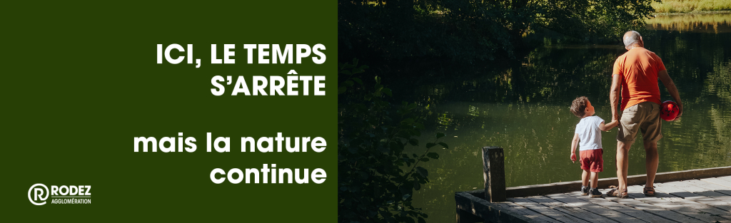 Ici le temps s'arrête mais la nature continue
